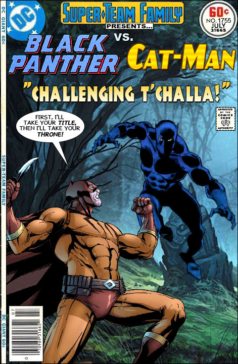 Super-Team Family: The Lost Issues!: Black Panther Vs. Cat-Man