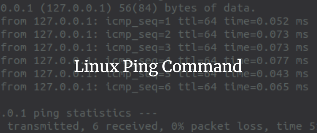 The Linux ping command | LPI Central