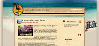 Dream Distance Dream Blogger Template