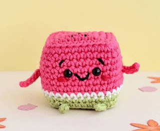 PATRON GRATIS SANDIA AMIGURUMI 45467