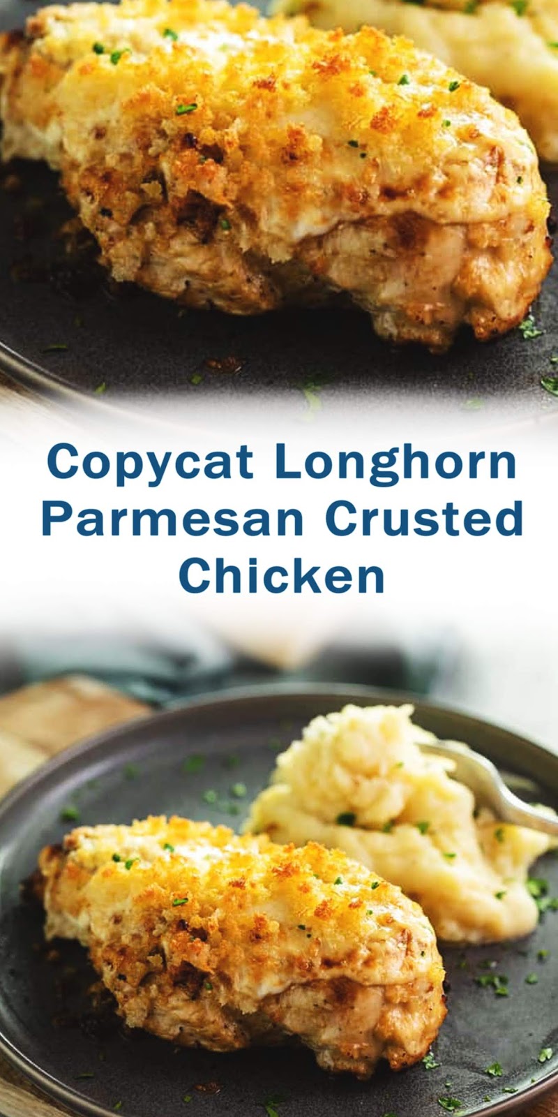 Copycat Longhorn Parmesan Crusted Chicken