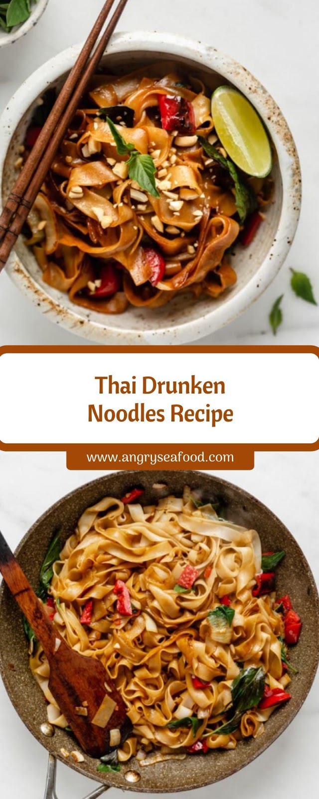Thai Drunken Noodles Recipe Thai Drunken Noodles Recipe