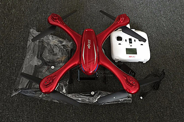 MJX X102H quadcopter Top view MJX X102H quadcopter Top view