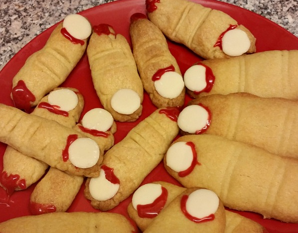 shortbread witch fingers