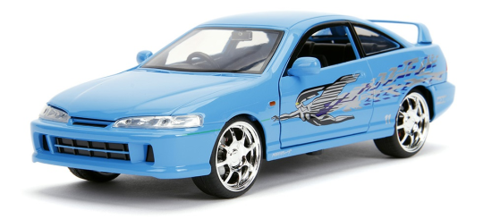 Honda Mia'S Acura Integra Type R (1995) coleccion rapido y furioso, coleccion rapido y furioso jada toys, coleccion rapido y furioso 1/32, Honda Mia'S Acura Integra Type R (1995)
