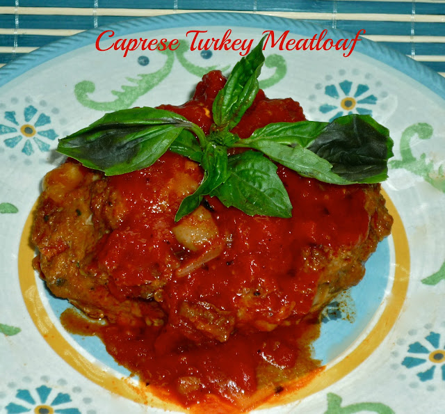 The Weekend Gourmet Caprese Turkey Meatloaf...Featuring Rao's Garden
