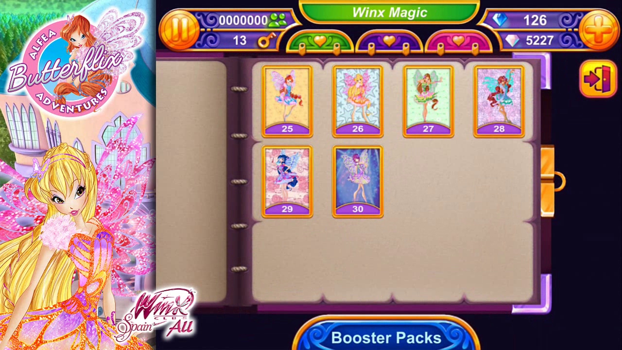 Winx Alfea Butterflix Adventures - Cards Collection Style Boutique - Winx  Club All