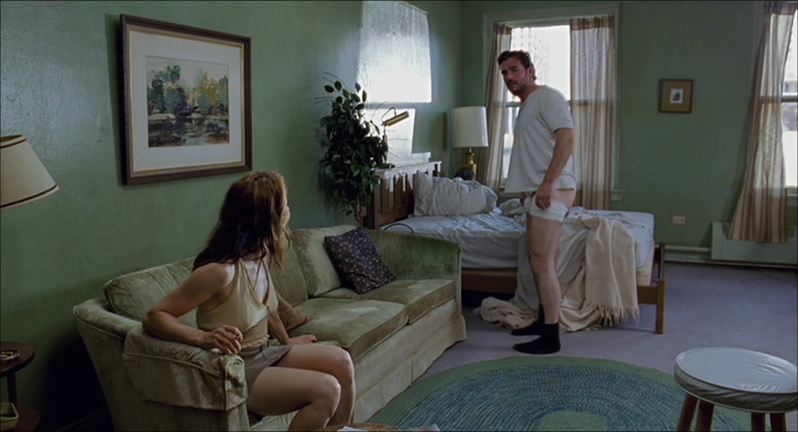 Matt Dillon nude in Factotum.