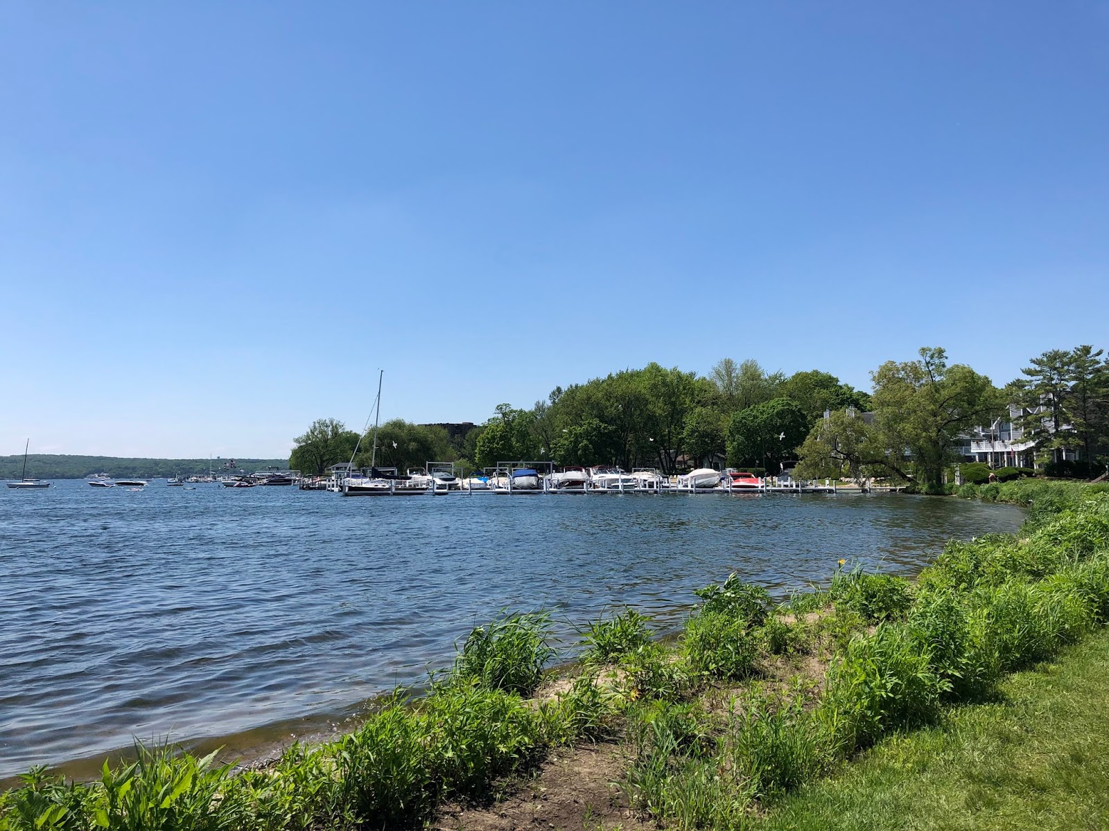 A Little Time and a Keyboard Geneva Lake Views Fuel a Tranquil Day in