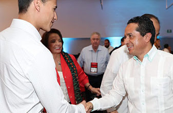 Quintana Roo refrenda liderazgo turístico: en 15 meses recibirá más de 5.7 millones de pasajeros a bordo de dos mil cruceros: Carlos Joaquín
