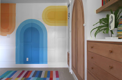 how to paint arches on your wall