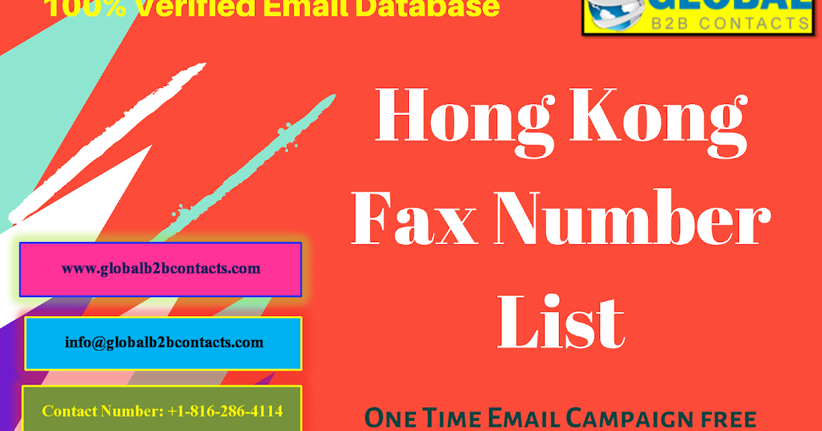 Hong Kong Fax Number List