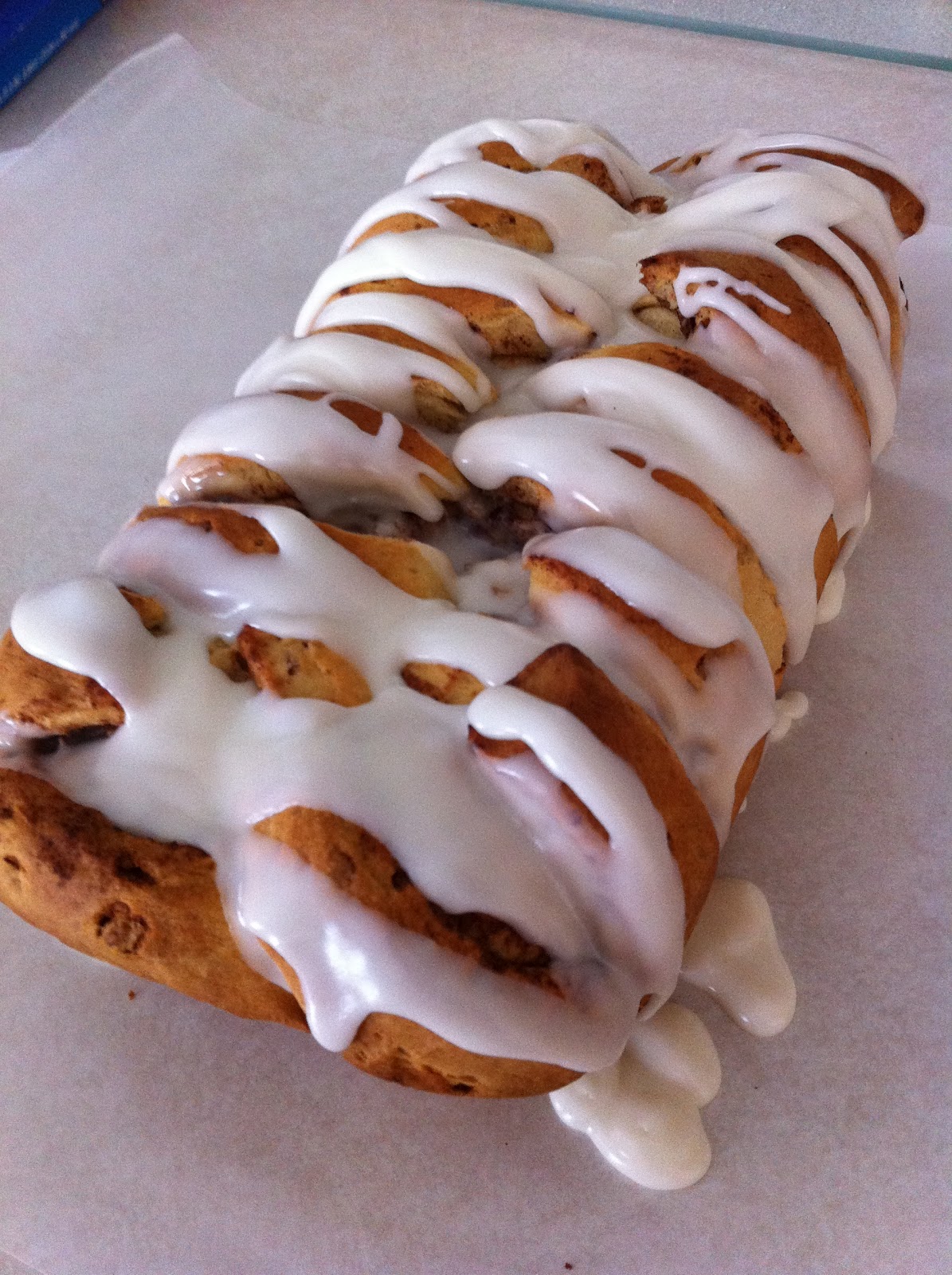 Dinner Time Ideas Cinnamon Roll Loaf
