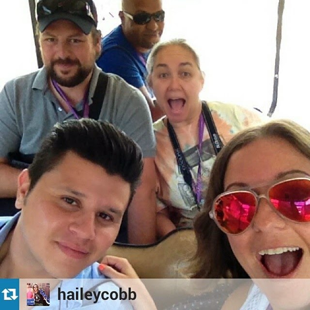 NASCAR Race Mom was part of #TeamHailey! Victor, Jeremy and DJ, were my handsome teammates.
