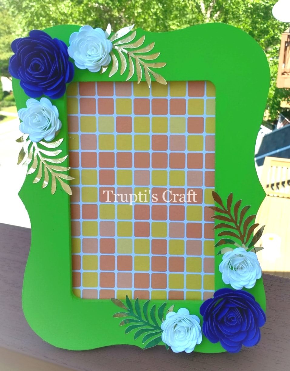 Trupti S Craft Paper Flowers Photo Frame Home Decor Gift Wall Decor Room Decor Office Decor Any Occasion Gift,French Interior Design Company Names