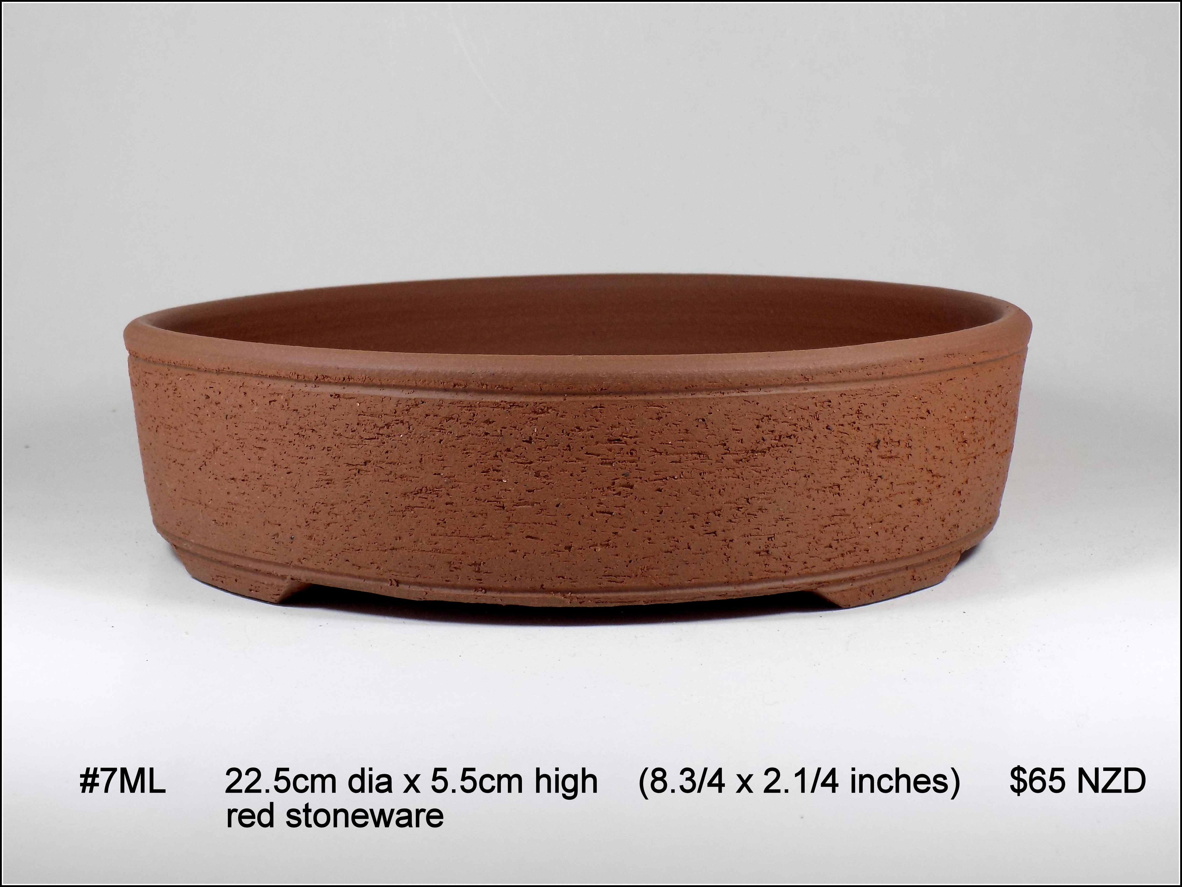 Fionna's Bonsai Pots, Kiwi Made, In New Zealand Mediums (Larger)