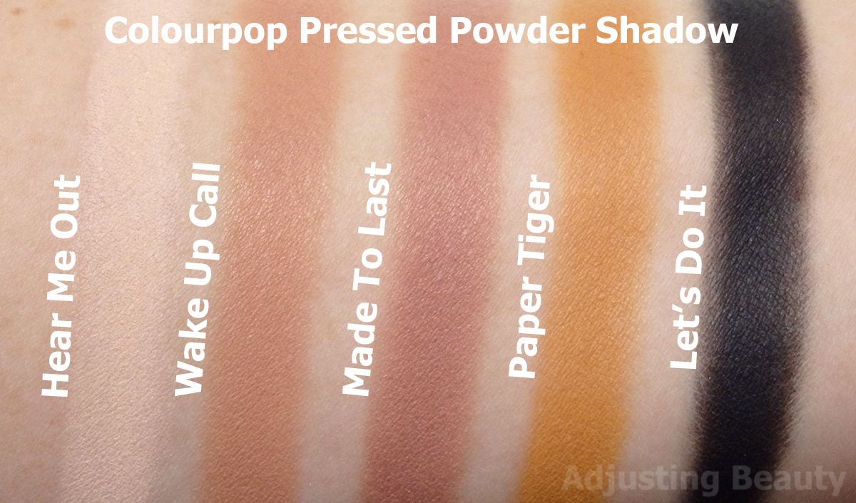 Review Colourpop Pressed Powder Shadow Hear Me Out, Wake Up Call