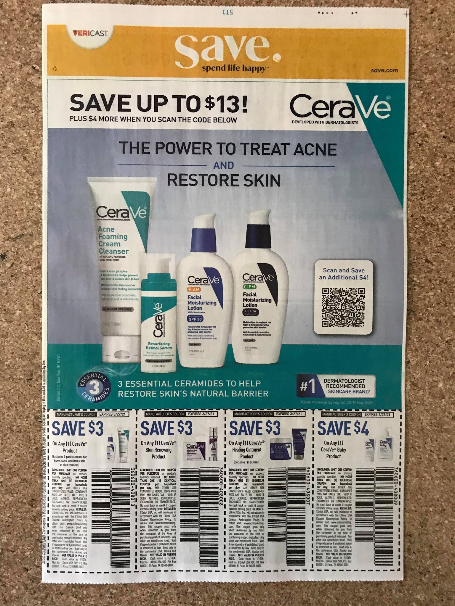 Capri's Coupons Whole Insert Picture Previews 3/7 Early Ship