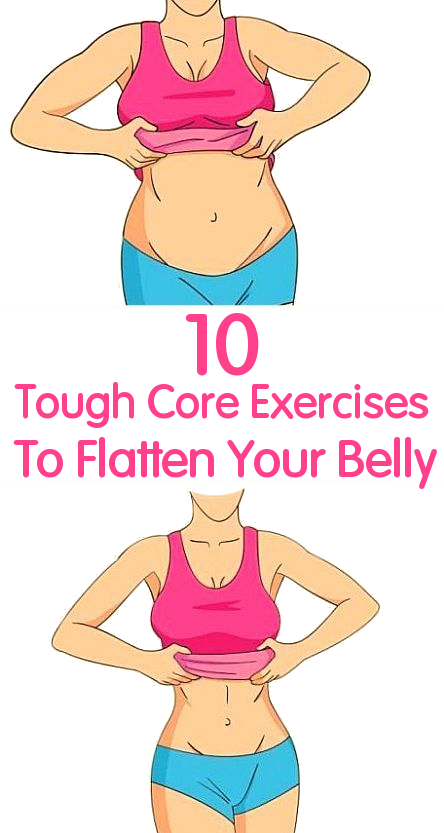 10 Tough Core Exercises To Flatten Your Belly