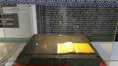 Jam Matahari Kuno Mesir Pameran Artifak Asli Rasulullah S.A.W dan Para Sahabat R.A.,