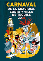 La Graciosa  y Teguise - Carnaval 2021 - Jauma Guabianas