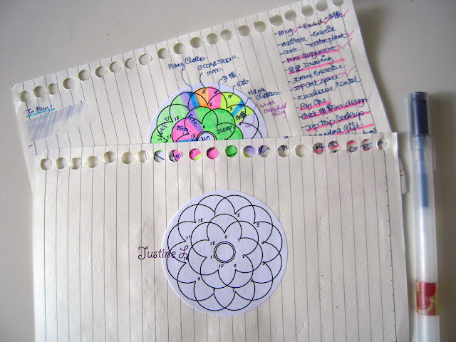 { D r e a m C a t c h e r }: { What I MAde ~ Mandala Day Planner Sheet ...