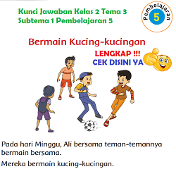 Lengkap Kunci Jawaban Kelas 2 Tema 3 Subtema 1 Pembelajaran 5 Kunci Jawaban Tematik Lengkap Terbaru Simplenews