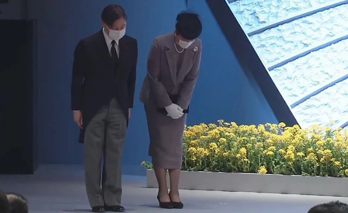 Emperor Naruhito and Empress Masako attended the national memorial service