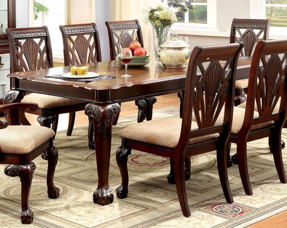 Cherry Wood Dining Room Table Bathroom and Garden