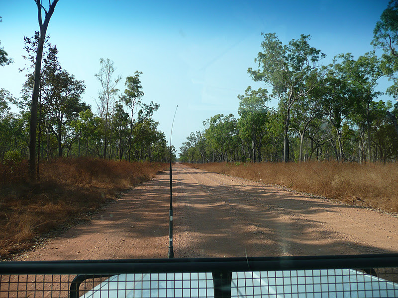 Nele & Andrew Around Oz Kalpowar Crossing Campsite, Lakefield National