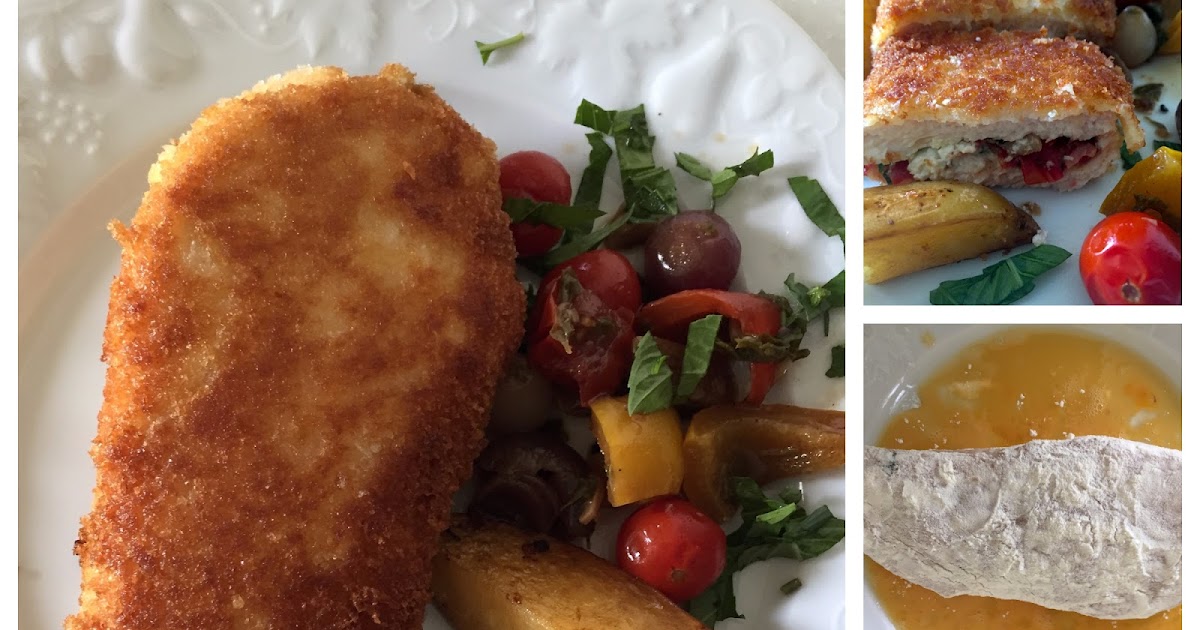 Sikandalous Cuisine Stuffed Breaded Chicken Breasts sikandalouscuisine