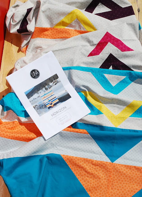 Horizon Quilt Pattern by Luna Lovequilts - Version made by Sandra
