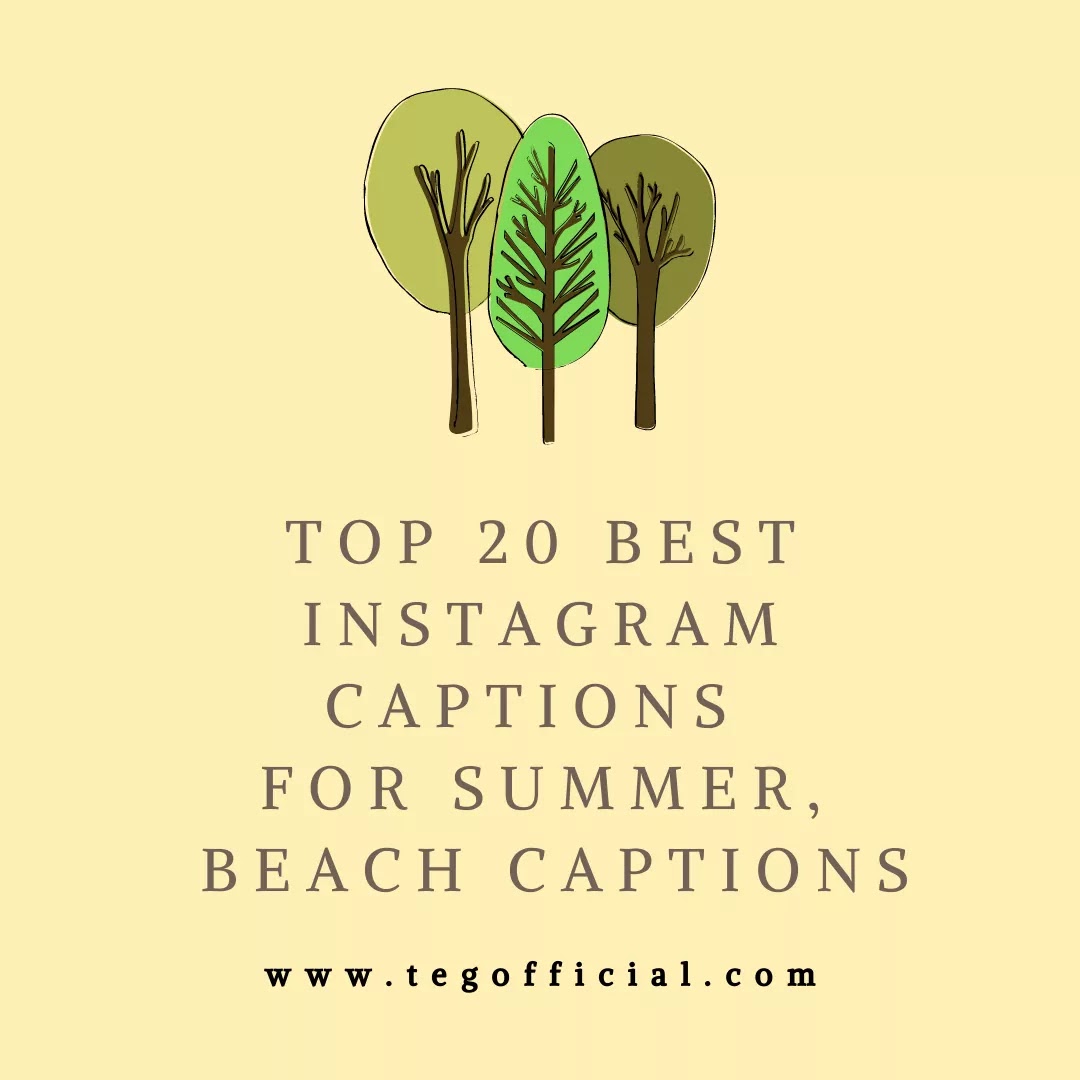 Top 20 Best Instagram Captions for Summer Selfie Summer Quotes Beach Captions