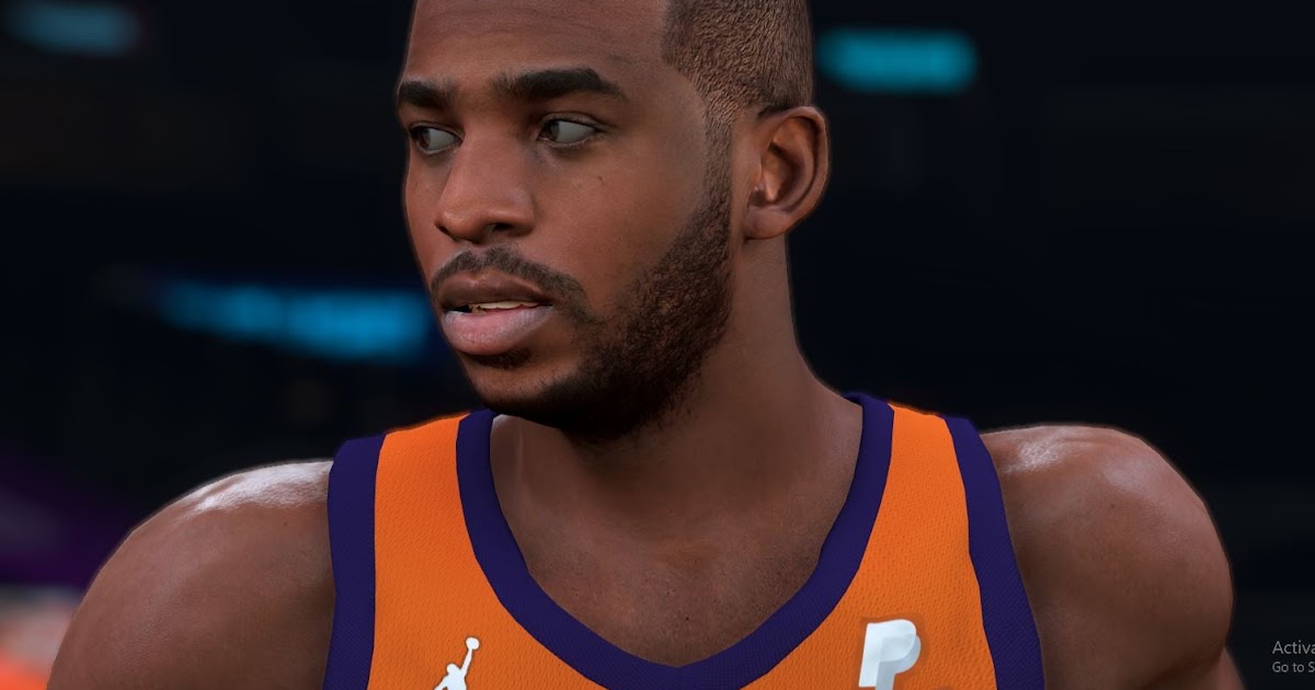 NBA 2K21 Chris Paul Cyberface and Body Model by Fire2K