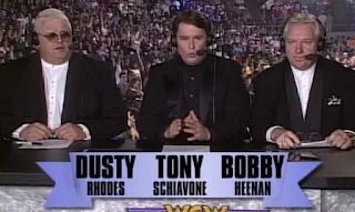 WCW Starrcade 1996 Review - Dusty Rhodes, Tony Schiavone, Bobby 'The Brain' Heenan