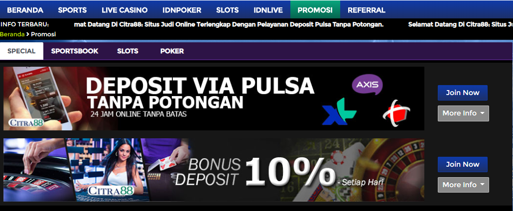 Situs Slot Deposit Pulsa Tanpa Potongan Proses Tercepat