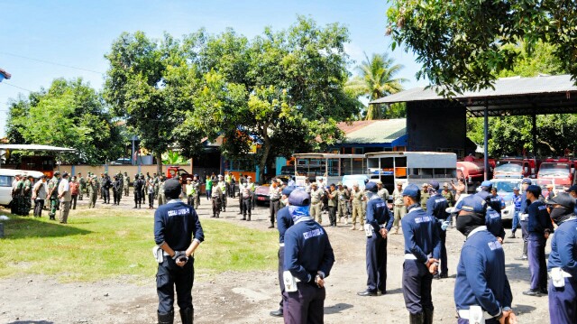 Cegah Penyebaran Covid-19, Penyemprotan Disinfektan Dilakukan Serentak di Lotim