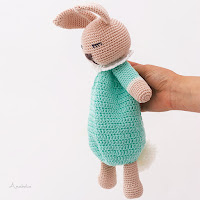Sleeping bunny by Anabelia Craft Design