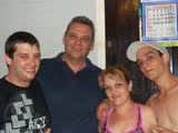 Minha irmã Roseli, Meu cunhado Otavio, sobrinhos, Rodrigo e Diego!