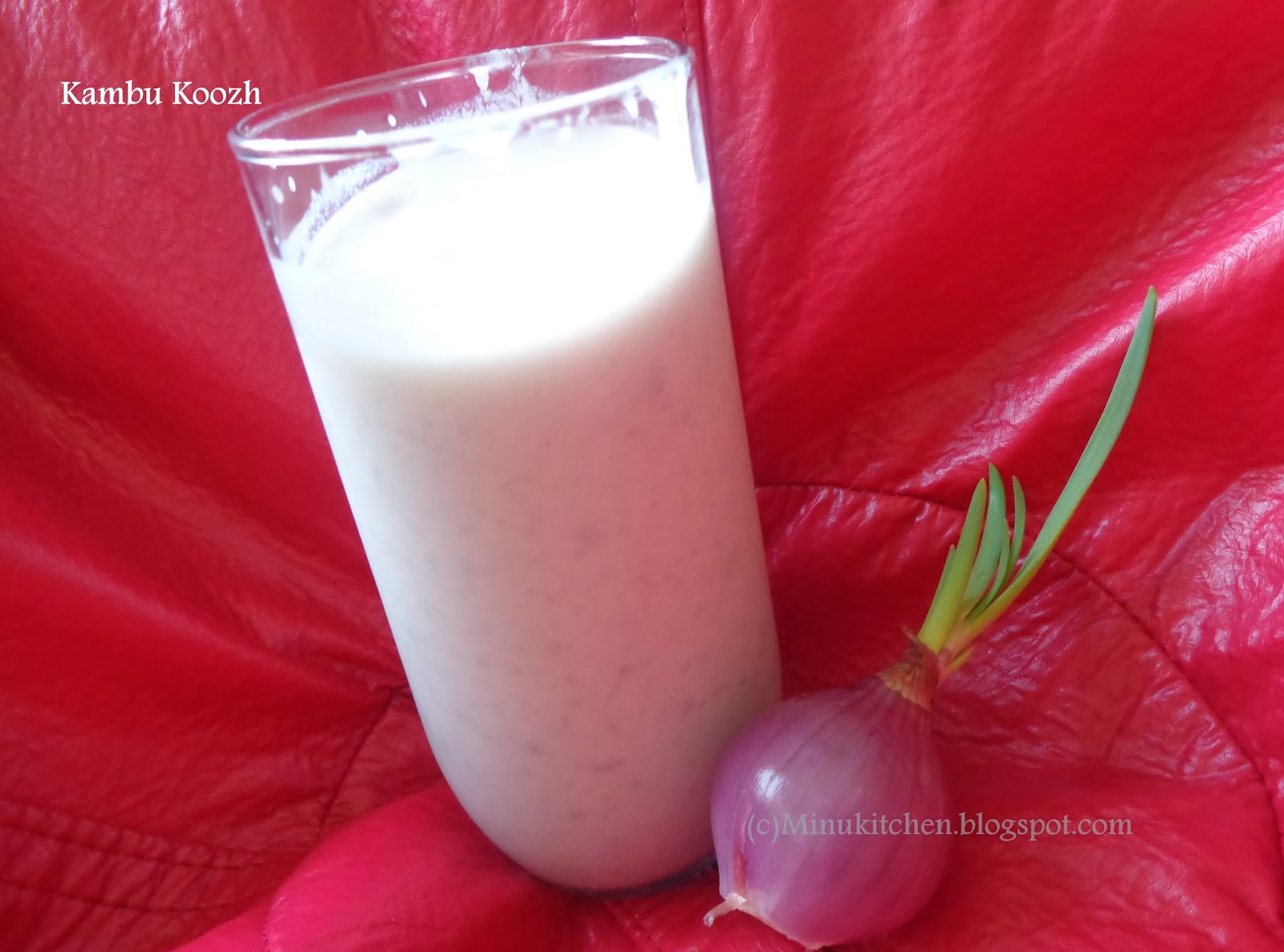 Pearl Millet Rice / Kambu Kali and Kambu Koozh ~ Minu's Kitchen