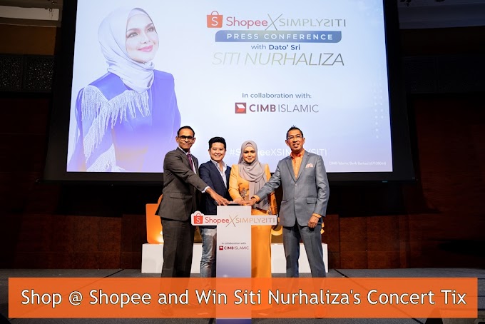 Shop @ Shopee and Win Siti Nurhaliza's Concert Tix