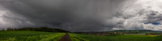 Wetterfotografie Regenfronten Weserbergland