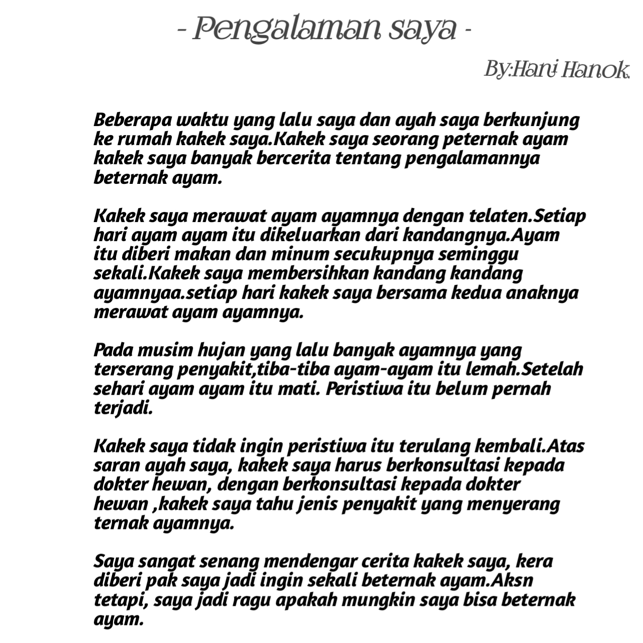 50 Judul Cerpen Singkat Karya Anak SMP