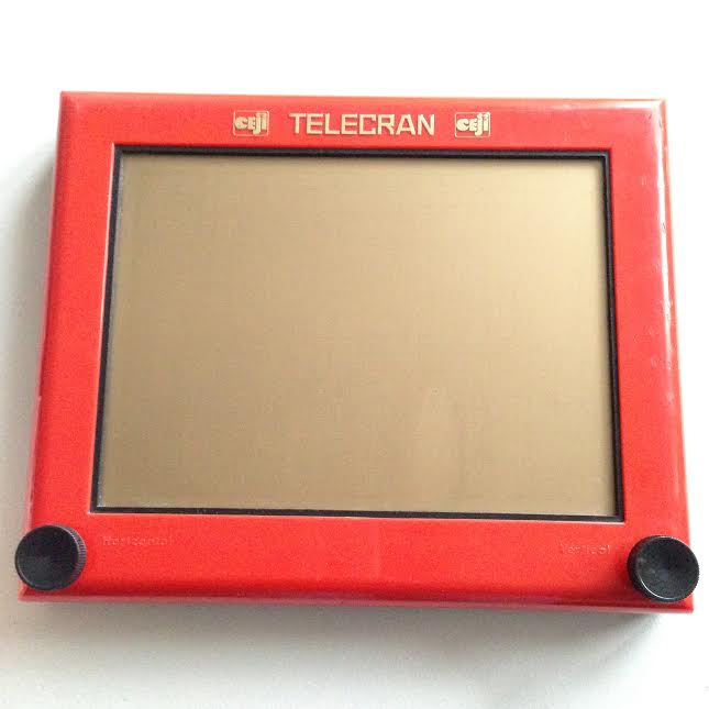 Orangevertevintage: Un Jour Un Jouet Le Telecran Ou L'Ardoise Magique