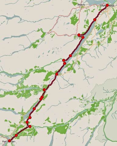 cycling the caledonian canal
