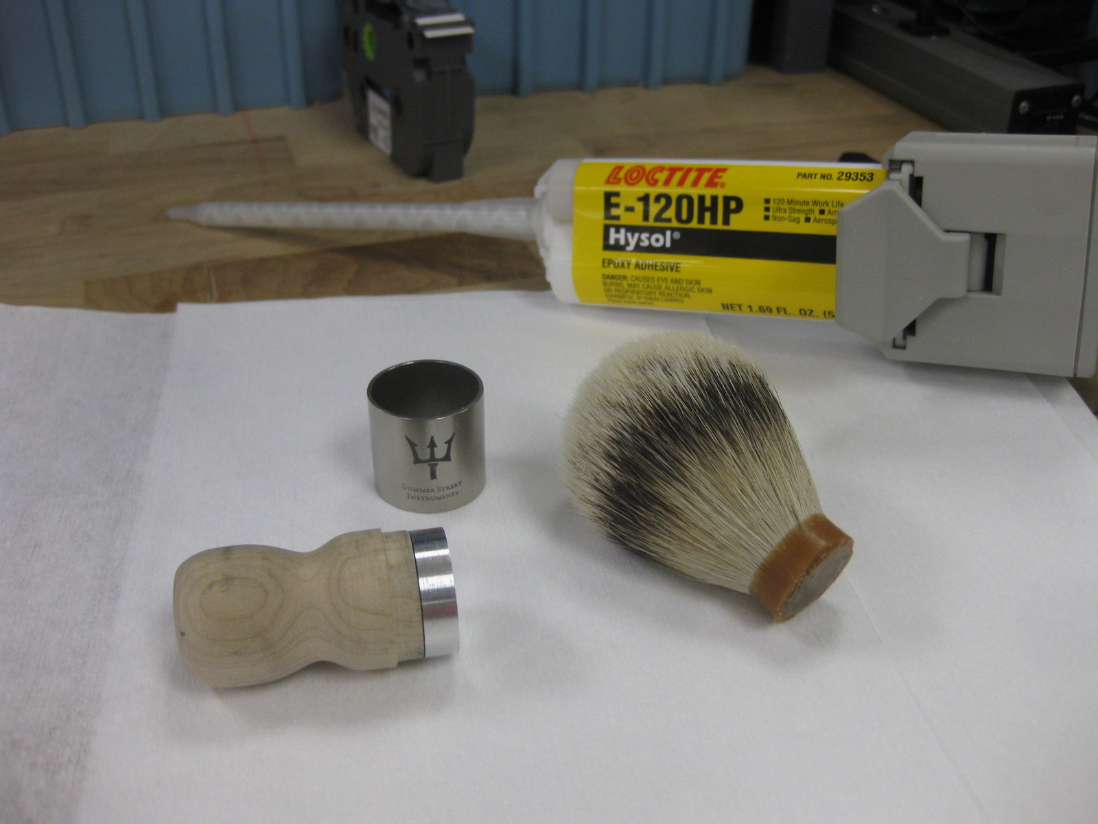 Tooling Up Homemade Shaving Brush