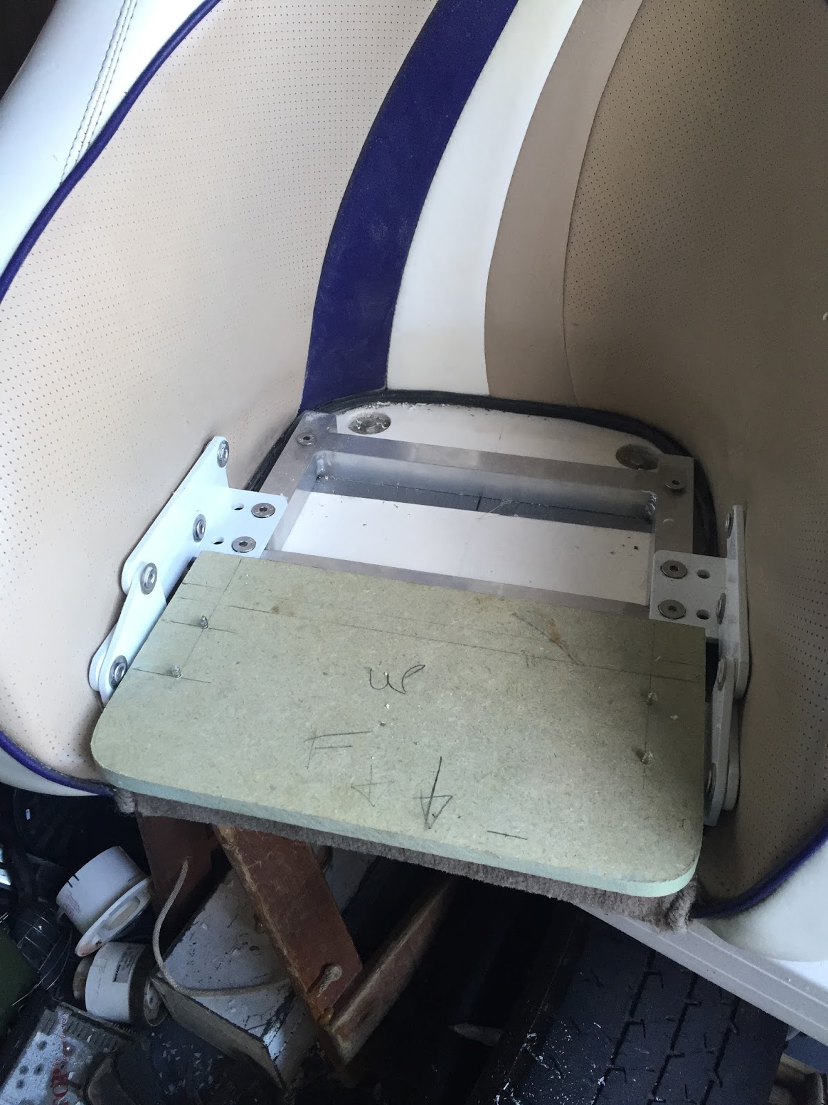 How to Convert Standard Malibu Sunsetter Seat to a FlipUp Bolster Seat