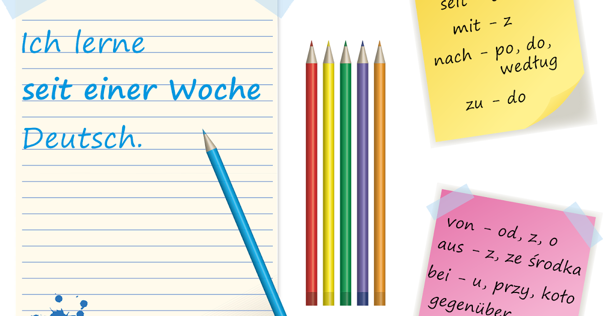 Die Präpositionen mit dem Dativ - Przyimki z celownikiem | Niemiecki w