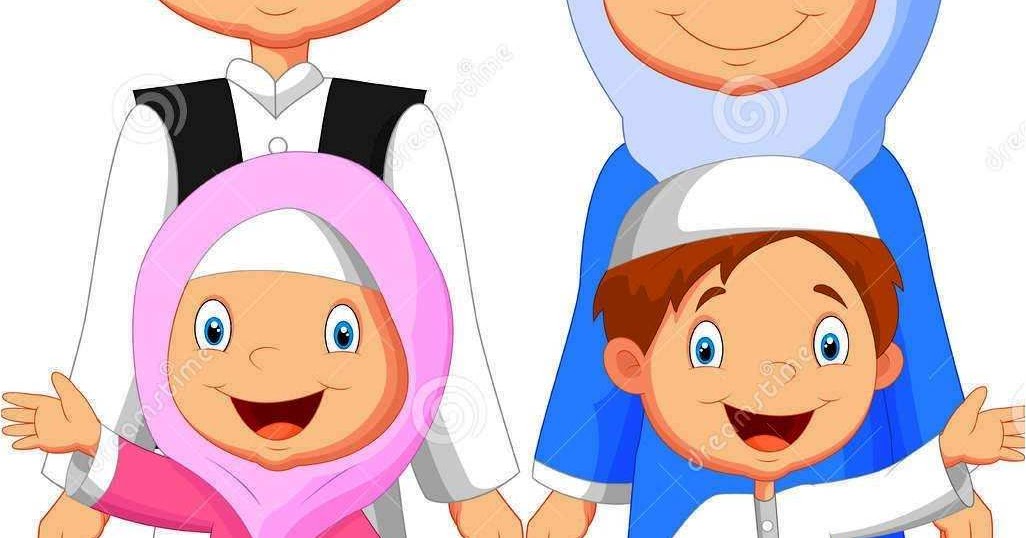 Paling Populer 28+ Gambar Kartun Muslimah Adik Kakak Gani Gambar