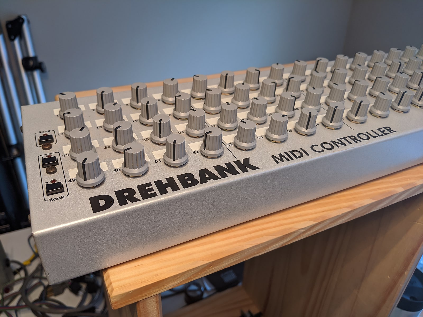 MATRIXSYNTH Doepfer Drehbank 64 knob MIDI controller (w/ CVtoMIDI